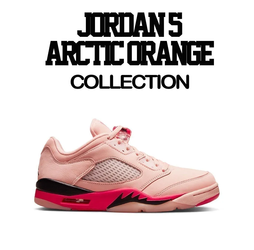 Retro 5 Arctic Orange Queens Sweater