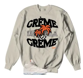 Retro 5 Craft Creme Sweater