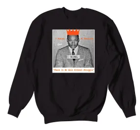 Retro 5 Orange Blaze Freedom Sweater