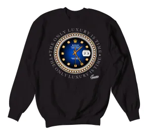 Retro 5 Racer Blue Rolie Time Sweater