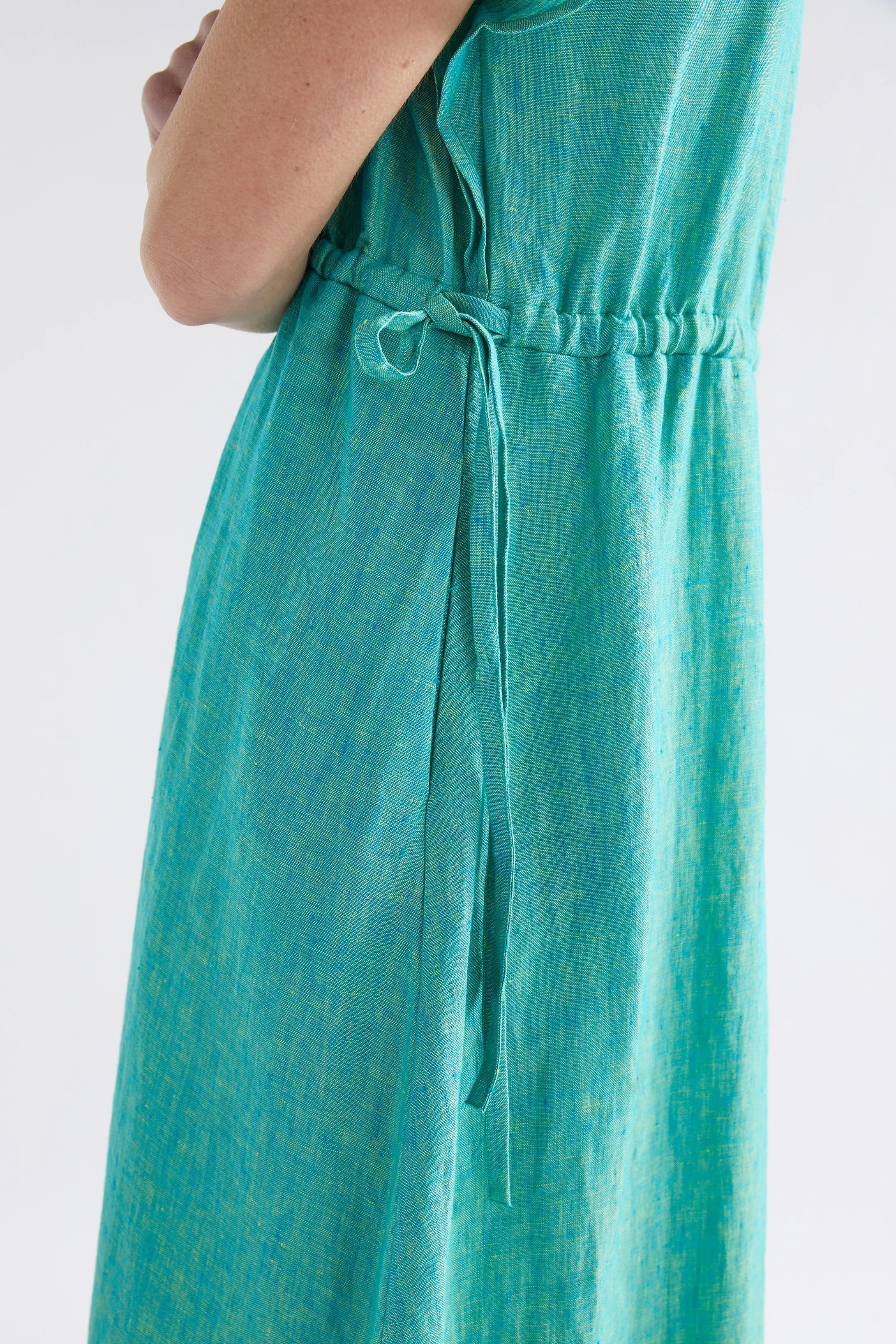 Sav Linen Midi Dress