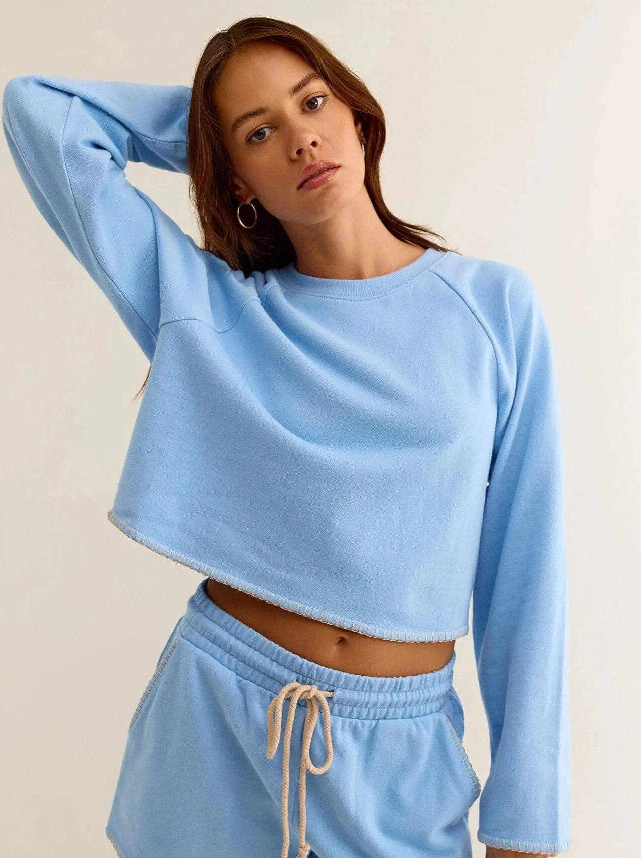 Seville Cropped Sweatshirt