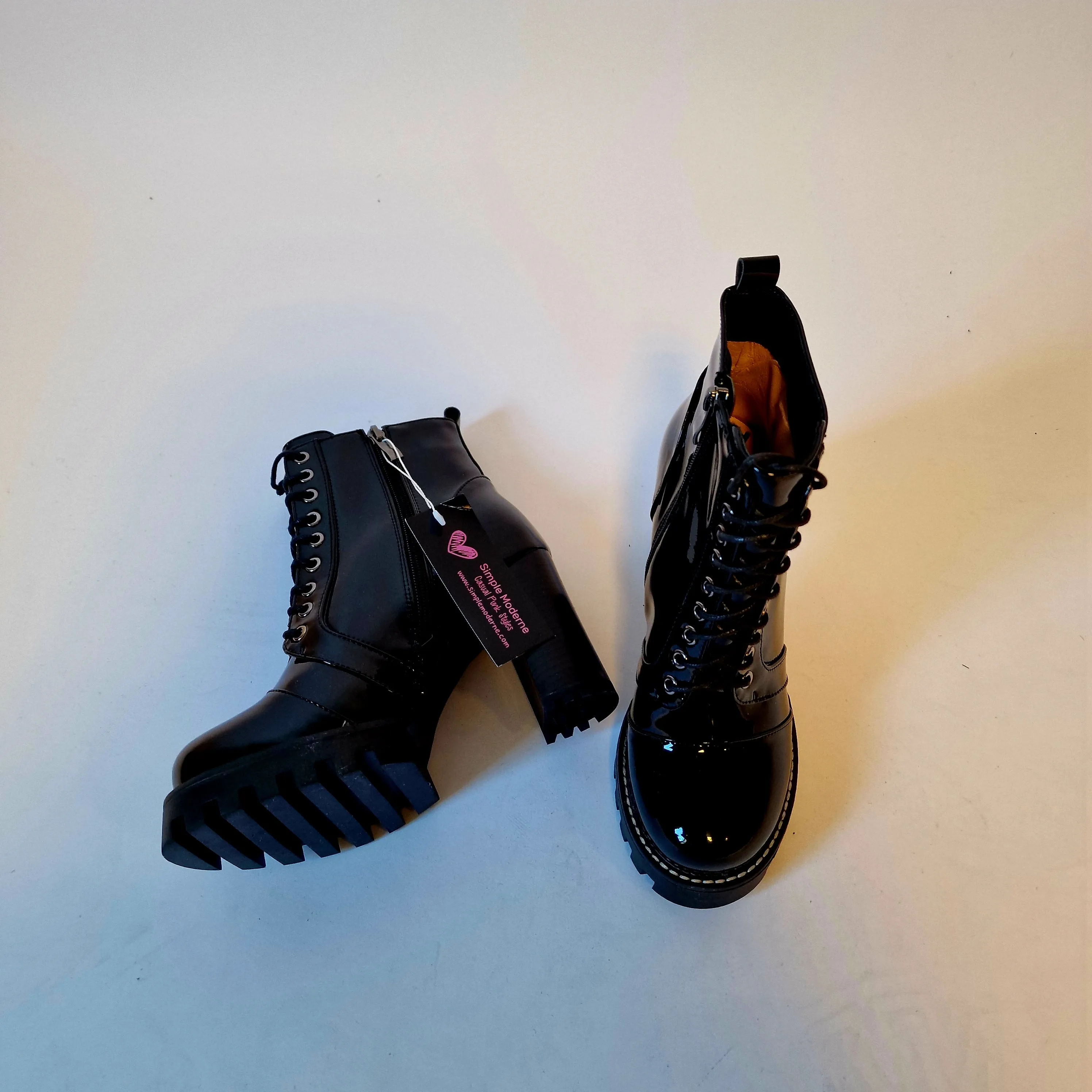 Simple Moderne Maaxi Punk Boots