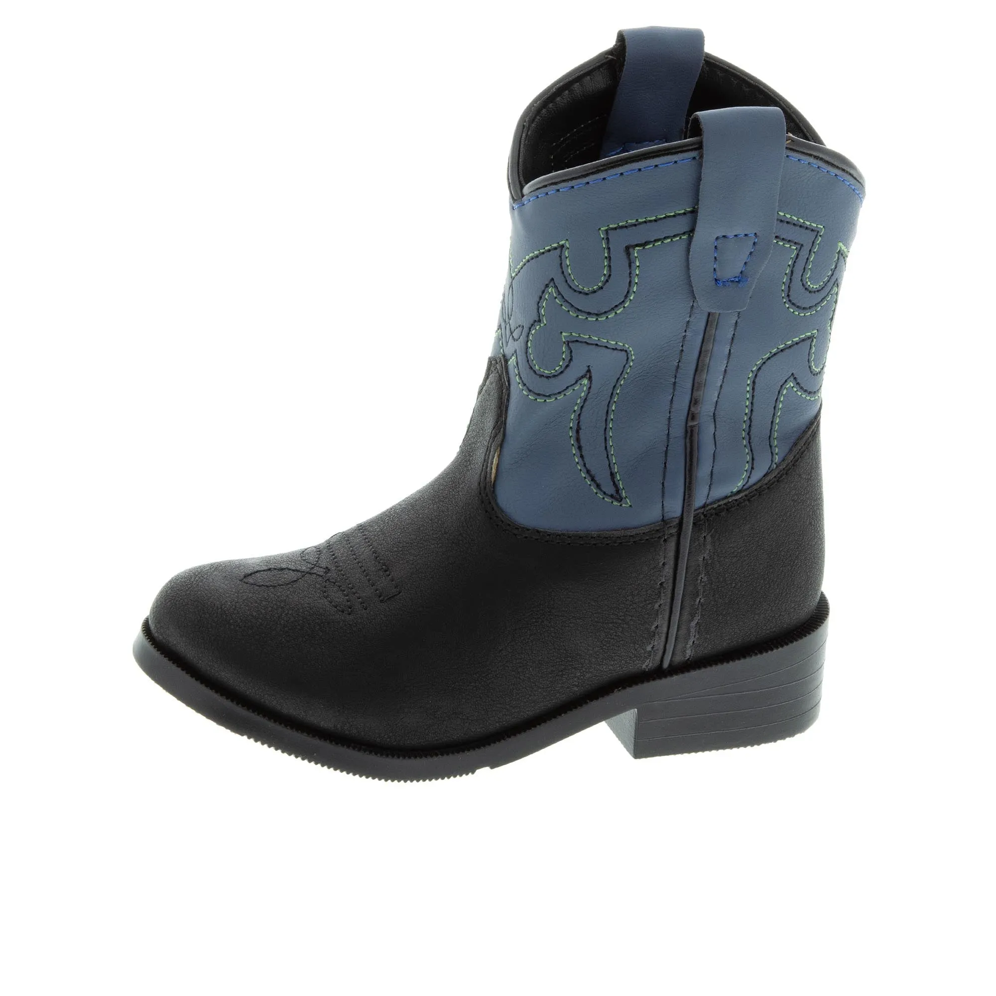 Smoky Mountain Boots Toddlers Monterey Western Black Blue