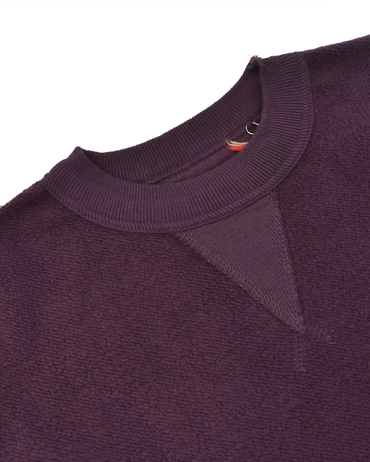 Sunray Hina Plum Purple Reversed Crewneck