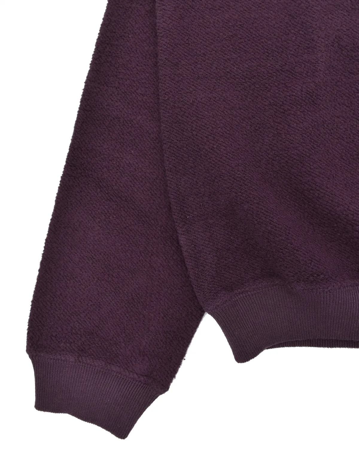 Sunray Hina Plum Purple Reversed Crewneck