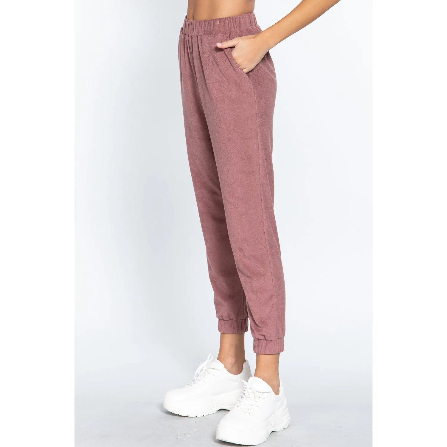 Terry Towelling Long Jogger Pants