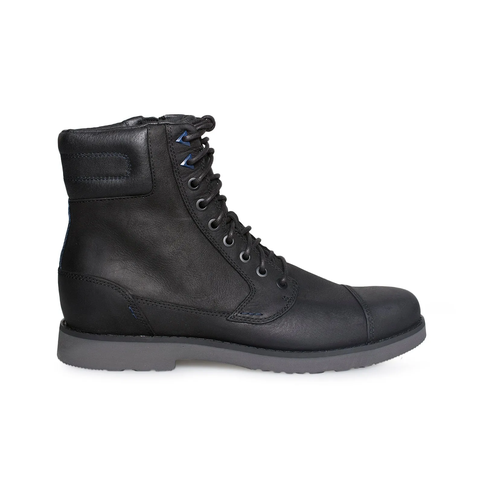 Teva Durban Tall - Leather Black / Dark Shadow Boots - Men's