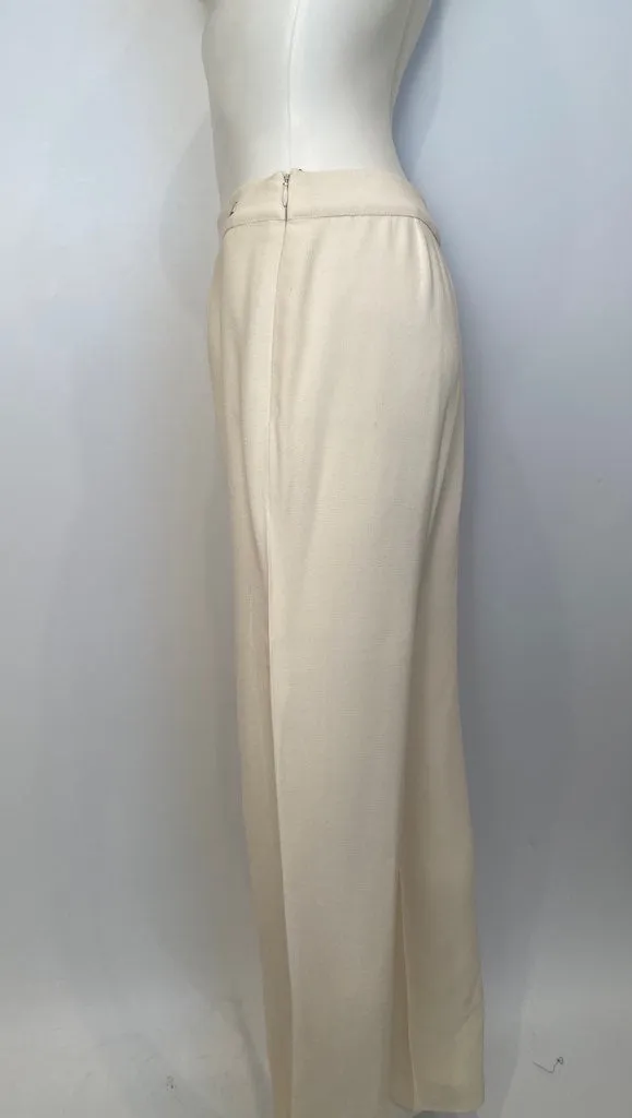 Vintage Chanel 03P, 2003 Spring Ivory Trouser Pants FR 36