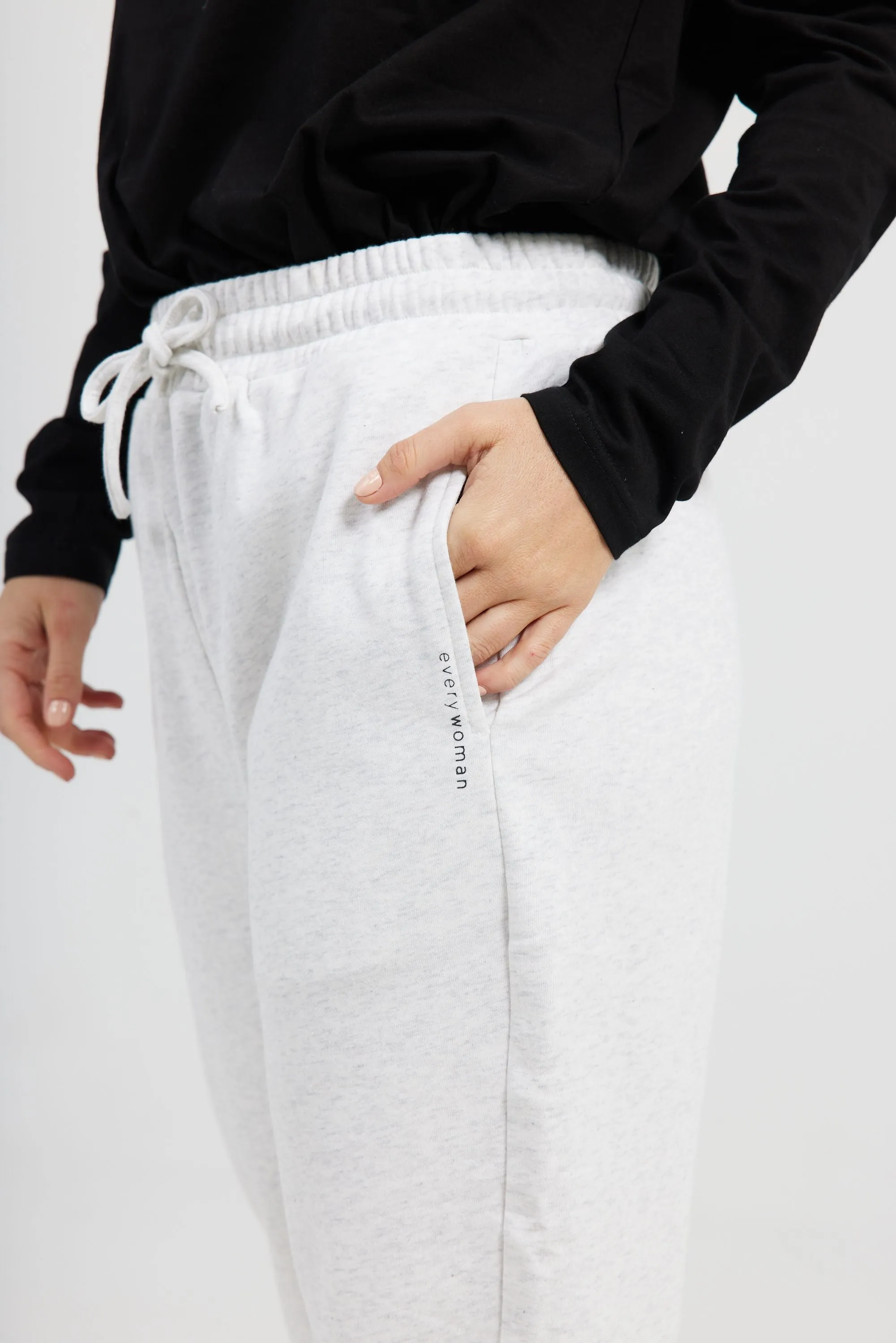 Walk in The Park Trak Pants (White Marle)