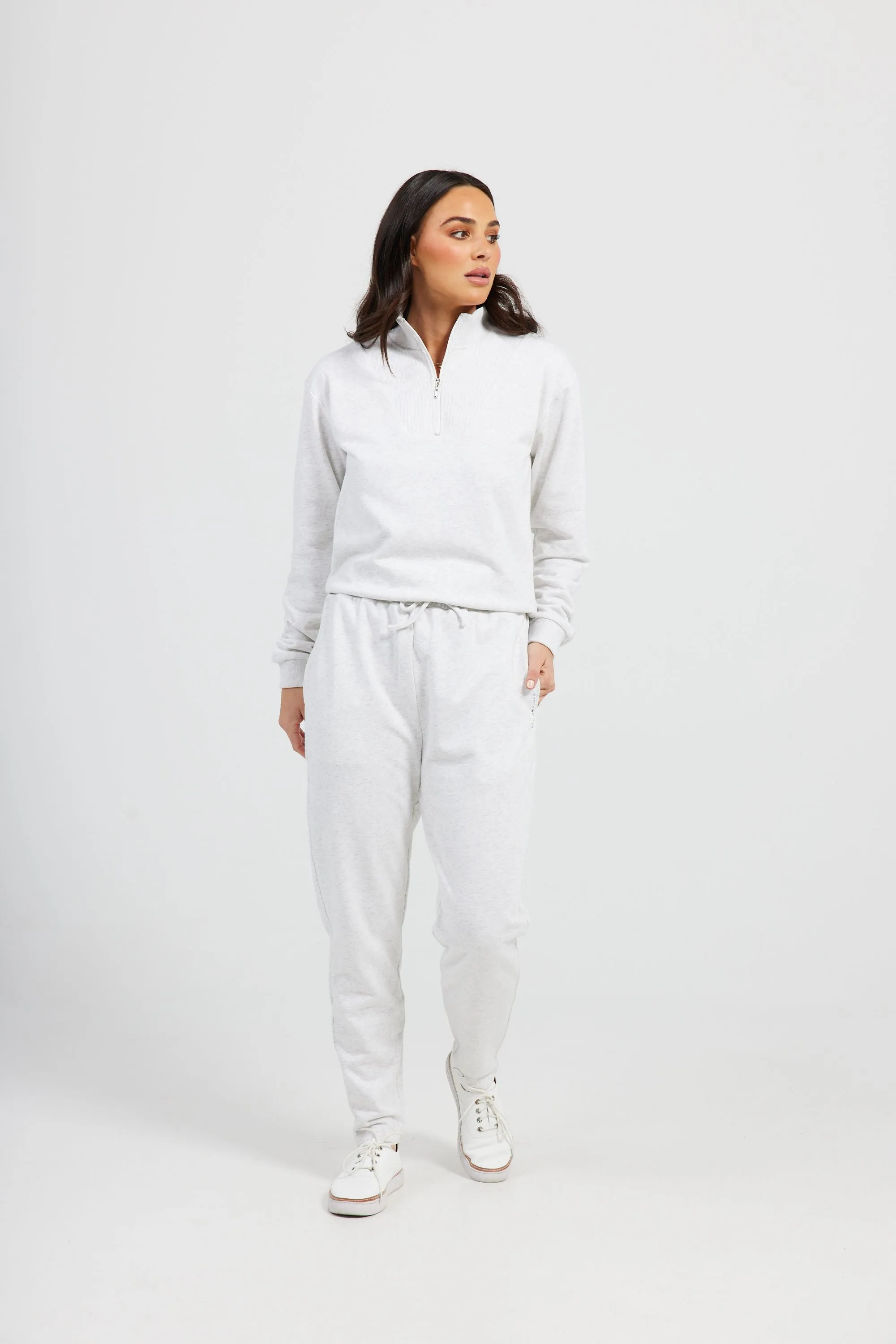 Walk in The Park Trak Pants (White Marle)