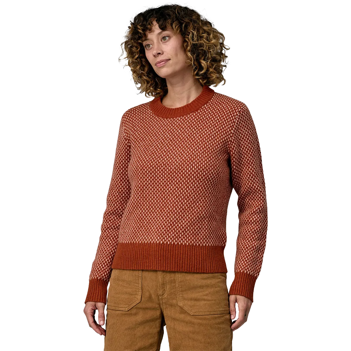 Women's Recycled Wool-Blend Crewneck Sweater