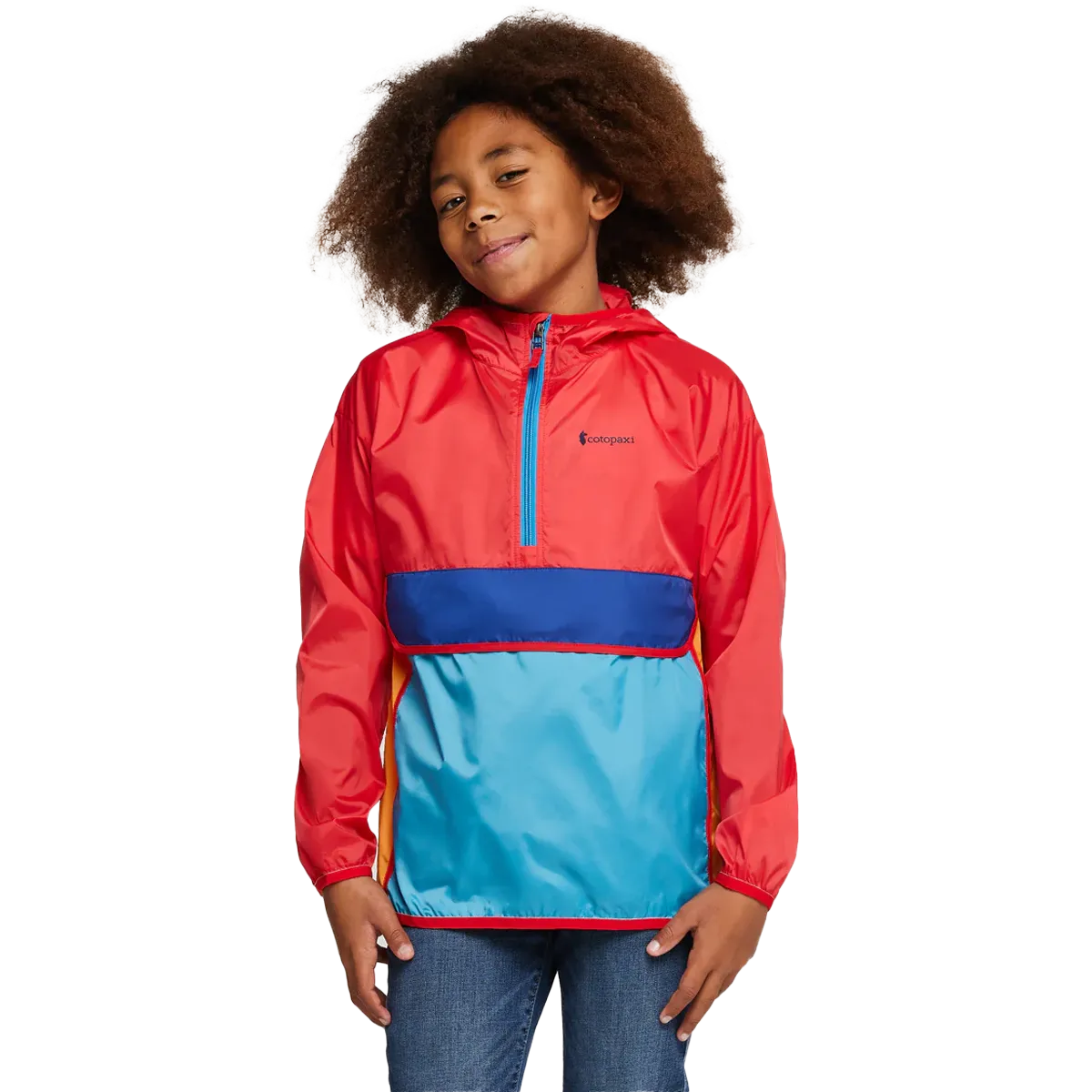 Youth Teca Half-Zip Windbreaker